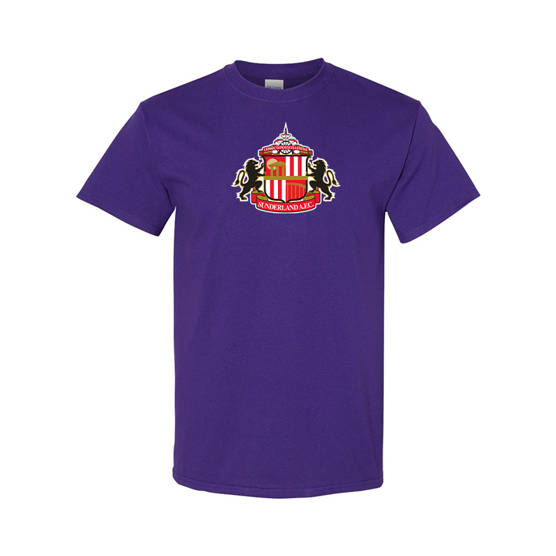 Men's  Sunderland AFC Soccer  Gildan Heavy Cotton T-Shirt